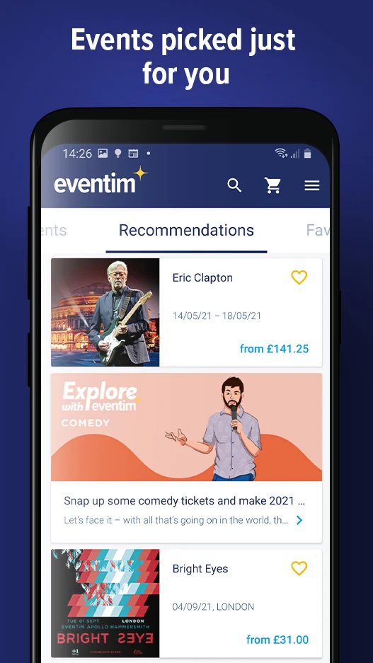 EVENTIM UK | Event Tickets screenshot