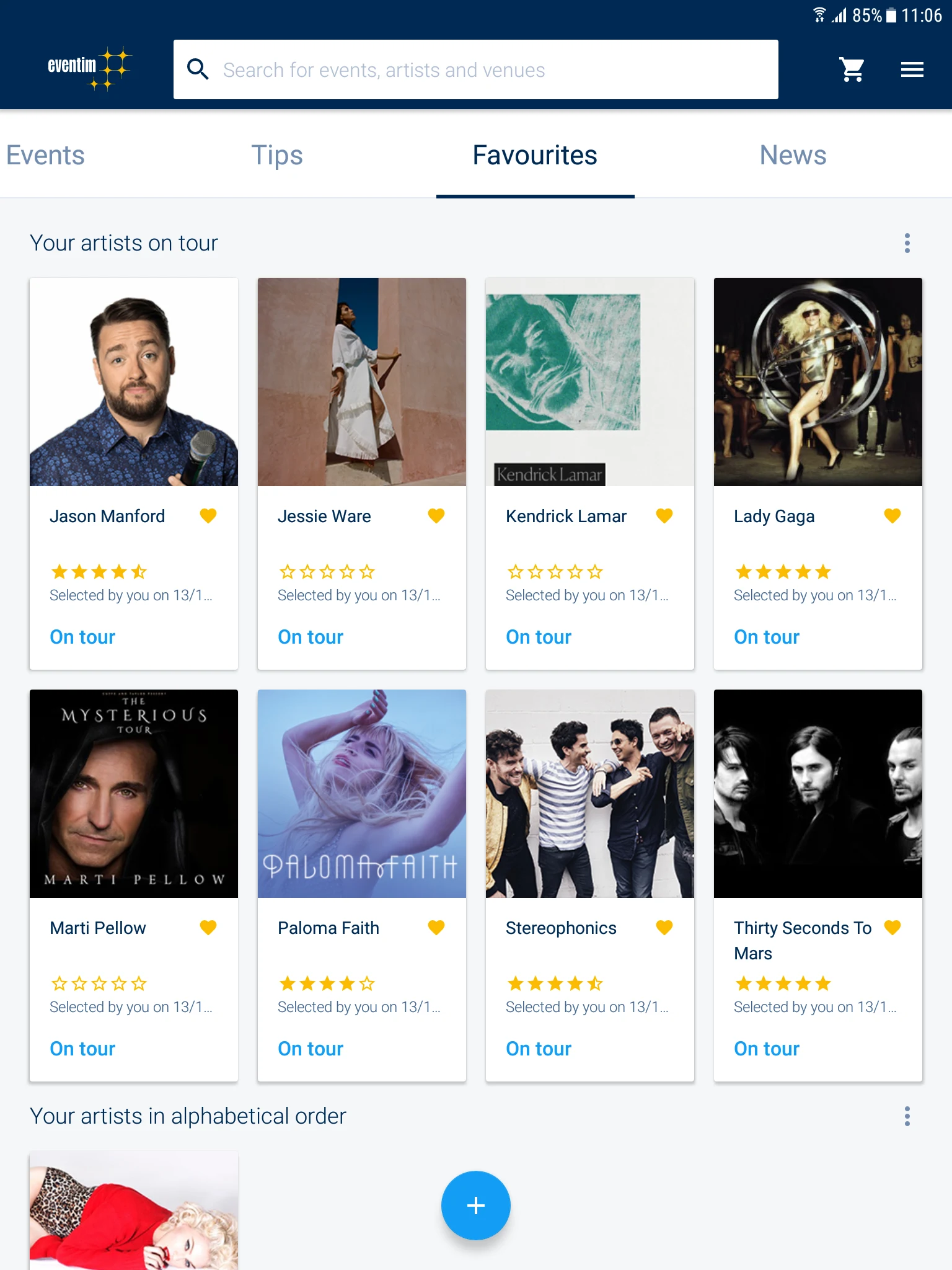 EVENTIM UK | Event Tickets screenshot